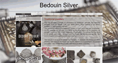 Desktop Screenshot of bedouinsilver.com
